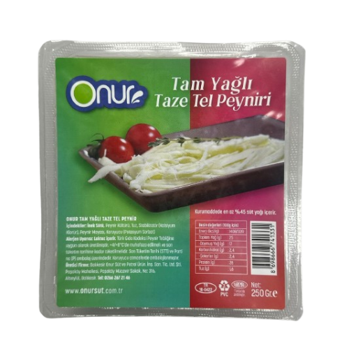 CECIL(SHALAL/STRING) CHEESE 250G ONUR (TURKISH)