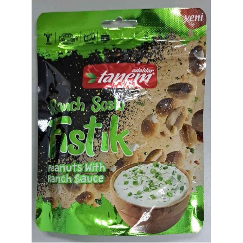 PEANUT KERNEL RANCH FLAVOURED 180G TANEM (TURKISH) PEANUT KERNEL RANCH FLAVOURED 180G TANEM (TURKISH)